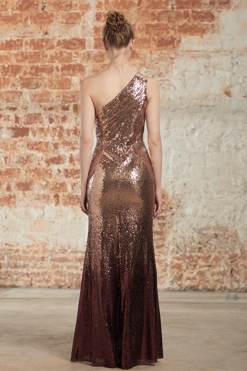 Ombre sequin dress HQ698